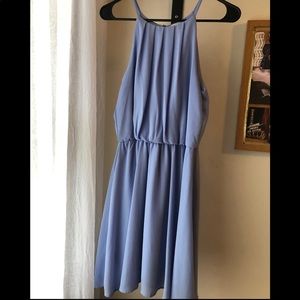Periwinkle Francesca’s dress